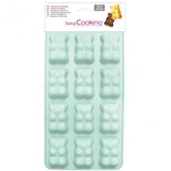 Molde de Silicona Ositos Teddy ScrapCooking