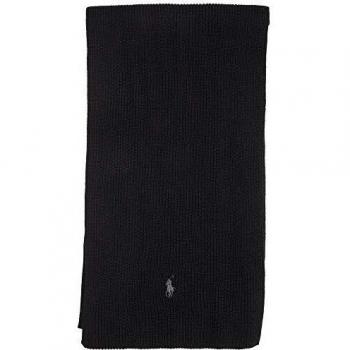 RALPH LAUREN Sciarpa Ralph Lauren in Lana 710761417 Black Size:Uni