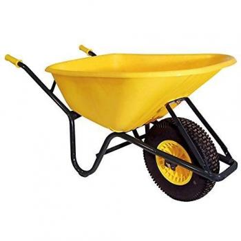 CARRETILLA POLIETILENO AMARILL 100 L