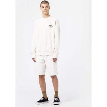 Bermudas Dickies Duck Canvas Sw Blanco Cloud - Pantalones cortos de algodón, tejido duck canvas, color blanco cloud, diseño clásico con bolsillos laterales y traseros, ajuste cómodo