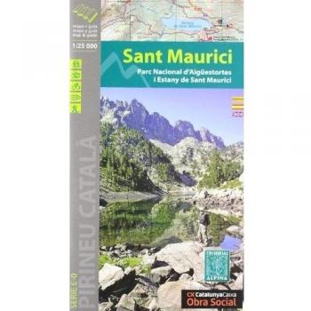 Sant Maurici 1:25000 - Mapa Y Guia