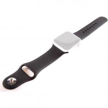 Correa de silicona Friendly License para Apple Watch 42/44 mm en color negro