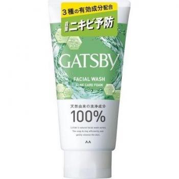 Gatsby Acne Care Foam Facial Wash - 130g