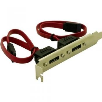 DeLOCK 65116 - Cable SATA, Rojo