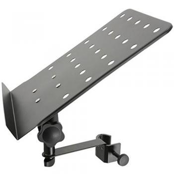 QTX Universal Music and Tablet Stand Shelf - Fits Most Stands