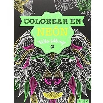 Vida Salvaje. Colorear En Neon