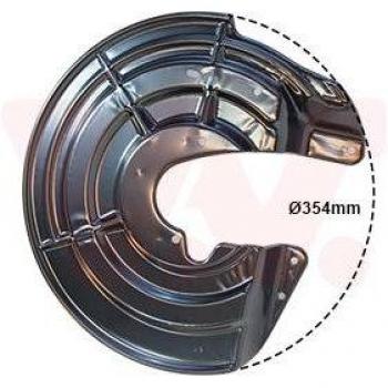 Chapa protectora contra salpicaduras, disco de freno VAN WEZEL 0961371