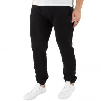 Superdry Hombre Orange Label Urban Joggers, Negro, X-Large