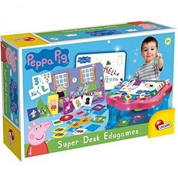 Liscianigiochi-100683.602_s Peppa Pig Super Desk Edugames, Multicolor