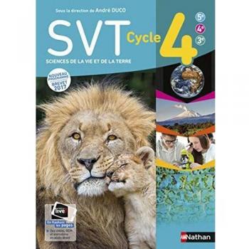 SVT Life and Earth Sciences Cycle 4 Textbook - 2017 Edition