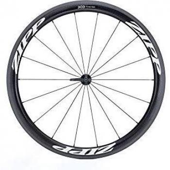 Zipp 303 - Rueda Delantera con reposabrazos, Color White Decal, tamaño Size 700C