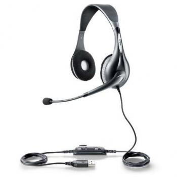 Jabra UC Voice 150 MS Duo - Auriculares con micrófono USB
