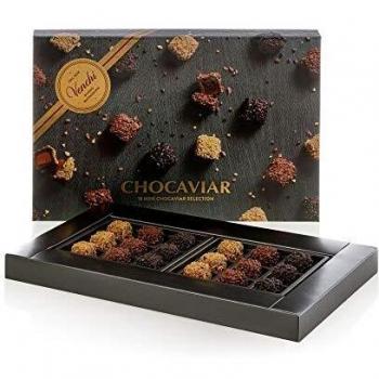 Venchi Surtido De Minichocolates Chocoviar Presentado En Una Caja De Regalo De Lujo - Con Crujientes Perlas De Cacao - Sin Gluten 260 g