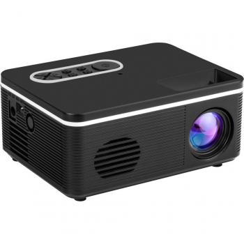 Mini Proyector LED Portátil Aibecy S361, Soporte 1080P, 600 Lúmenes, Altavoz Incorporado, Proyector Multimedia para Cine en Casa