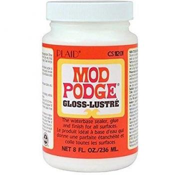 Sellador y Cola Brillante Mod Podge 236ml - Acabado Glossy para Decoupage