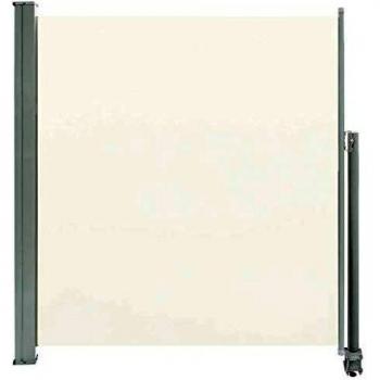 Retractable Cream Side Awning 140 x 300 cm