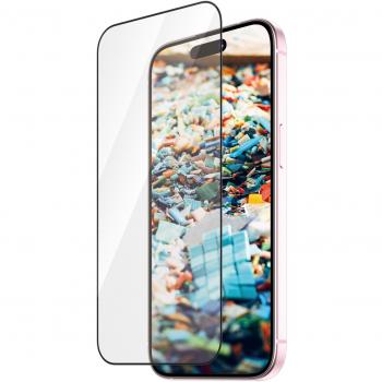 PanzerGlass UWF Refresh Protector de Pantalla para iPhone 15, Vidrio Reciclado, 1 pieza