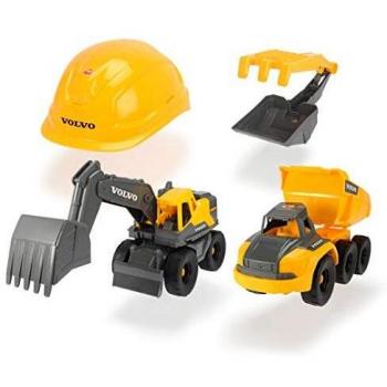 Dickie- Volvo Set de construcción, Multicolor