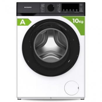 Lavadora Carga Frontal Aspes AL10400AIDV, 10Kg, 1400RPM, Eficiencia Energética B, Motor Inverter, 14 Programas, Función Stop&Go