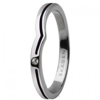 Anillo Skagen Mujer Acero Inoxidable Talla 18 JRSB018SS7