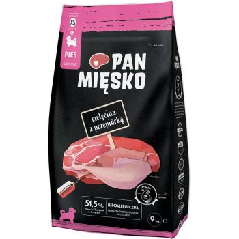 Pan Mięsko XS Puppy Ternera con Codorniz - 9 kg
