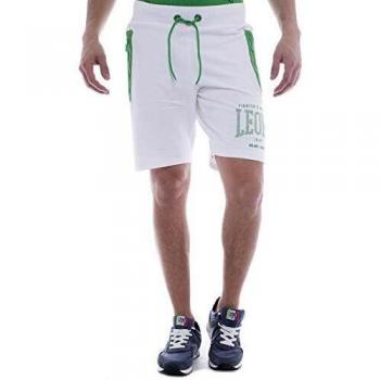 LEONE - Shorts de Hombre - Blanco ÓPTICO