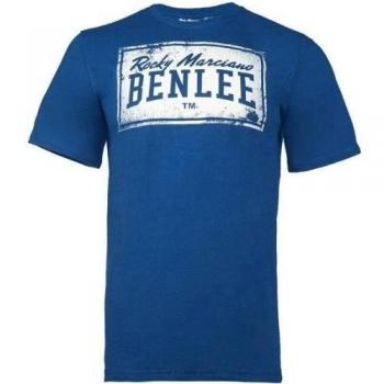 Benlee Boxlabel Men's Short Sleeve T-Shirt Blue/White - M