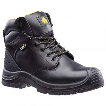 Amblers Safety AS303C Wrekin Lace Up Metal Free Metatarsal Waterproof Boot Black Size 7