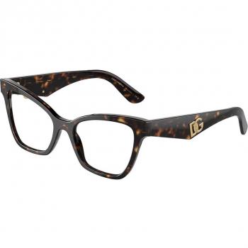 Dolce & Gabbana DG3369 Cat Eye Sunglasses, Color: 502 Donna Havana, Unisex, Multicolor, Size: ONE SIZE