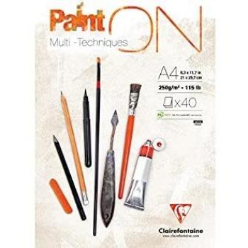 BLOCK DIBUJO CLAIR.PAINT ON MULTIT. A3 - Pack de 2 Clairefont 96536C