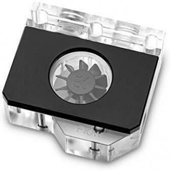 EKWB EK-Quantum Scalar Flow Indicator Bottom-To-Top D-RGB Indicador de Flujo Negro