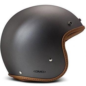 DMD - Casco de moto unisex Almohada gris y marrón XS gris