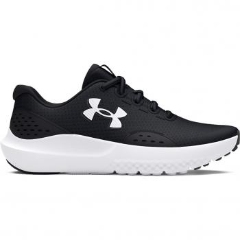 Under Armour Boys' Surge 4 Grade School Shoes - Black - Size: 5.5