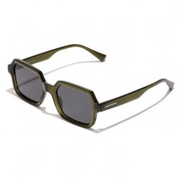 Hawkers - Gafas de sol MINIMAL MAX para hombre y mujer con montura en verde y lentes espejadas negros