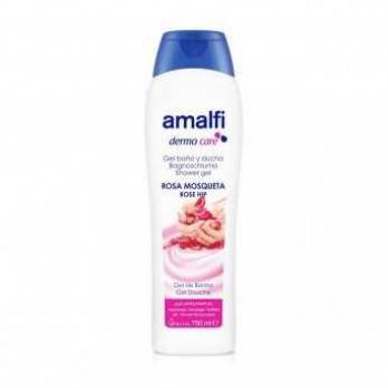 Amalfi Gel de Baño Dermo Care Rosa Mosqueta 750 Ml - Hidratación Profunda
