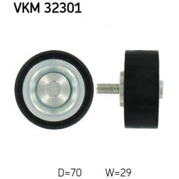 Polea de deflexión/guía para correa V-ribbed SKF VKM 32301