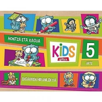 KIDS GILTZA 5 URTE BIGARREN HIRUHILEKOA - 9788483782804