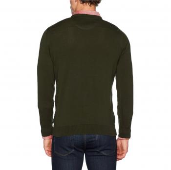 Lacoste Ah7371, Suéter para Hombre, Verde
