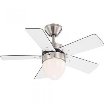 Ventilador de Techo Globo Marva 76 cm con Luz y Cadenas