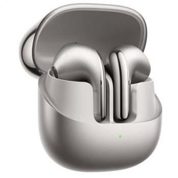 Xiaomi Buds 5 - Auriculares Bluetooth con Cancelación Activa de Ruido, Harman Audio EFX, Hi-Res, diseño ergonómico, hasta 30 Horas de batería, Gris Titanio
