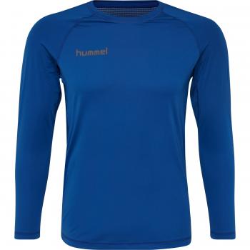 Camiseta de Manga Larga Hummel First Performance para Hombre Color Azul
