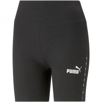 Pantalón Corto Puma Power Tape 7 para mujer en color negro