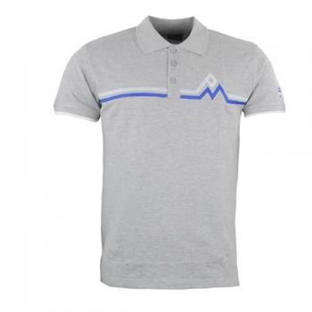 Peak Mountain Short Sleeve Crystal Polo Shirt