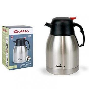 Quttin 104807 Jarra Termo Acero Inoxidable, Stainless Steel, Multicolor