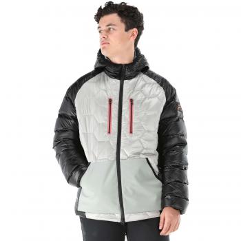 RefrigiWear Limited Edition Bubble Jacket with Hood - Black Nylon, Size M