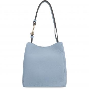 Furla Women's Nuvola Bucket Bag in Light Blue | WB01373HSF000 Color 2495S and Furla Celestial Mini Bucket Bag 2 in Gray, ONE SIZE