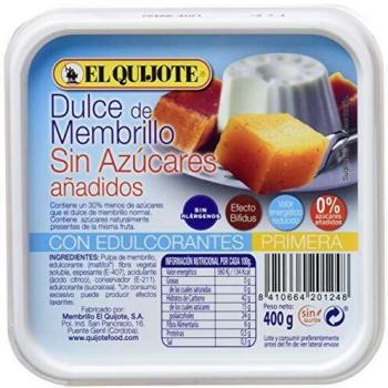 El Quijote Membrillo Quijote Fiambrera, 400g