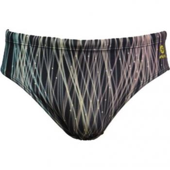 Bañador de natación ras briefs fibre line multicolor para hombre