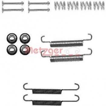 Metzger Juego de accesorios para frenos. Hornear, CR 893