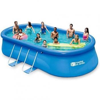 habitatetjardin Piscina autoportante Ovalada - Balo 2-4.57 x 3.05 x 1.07 m